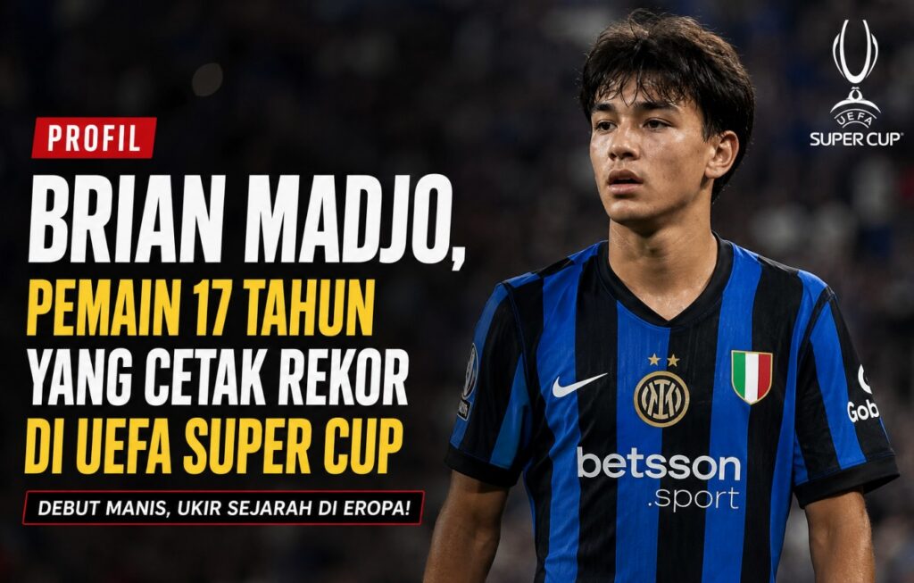 Profil Brian Madjo, Pemain 17 Tahun yang Cetak Rekor di UEFA Super Cup