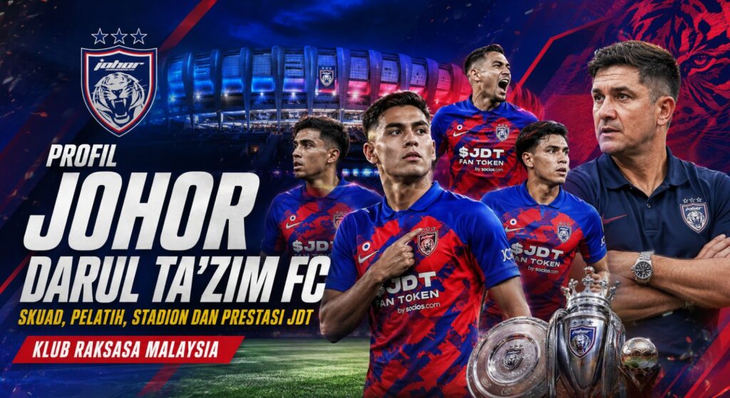 Profil Johor Darul Ta'zim FC Skuad, Pelatih, Stadion dan Prestasi JDT