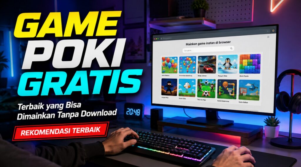 Rekomendasi Game Poki Gratis Terbaik yang Bisa Dimainkan Tanpa Download
