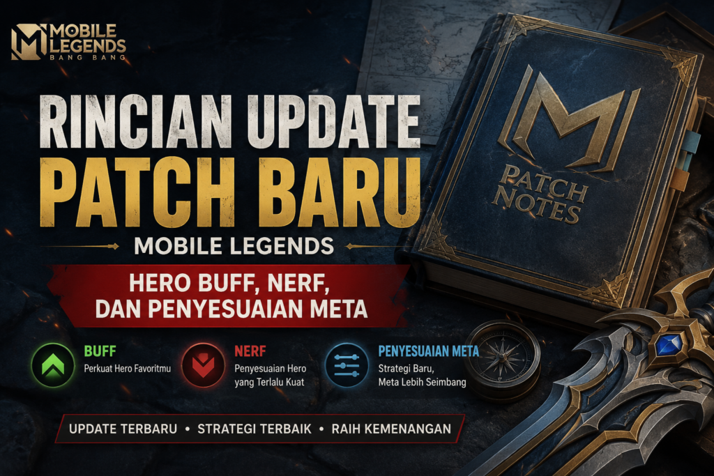 Rincian Update Patch Baru Mobile Legends Hero Buff, Nerf, dan Penyesuaian Meta