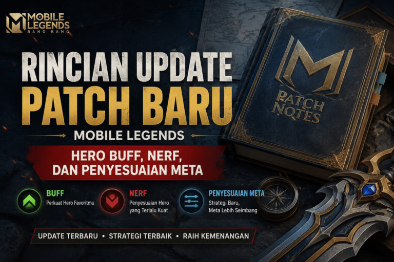 Rincian Update Patch Baru Mobile Legends: Hero Buff, Nerf, dan Penyesuaian Meta