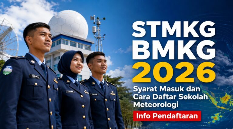 STMKG BMKG 2026: Syarat Masuk dan Cara Daftar Sekolah Meteorologi