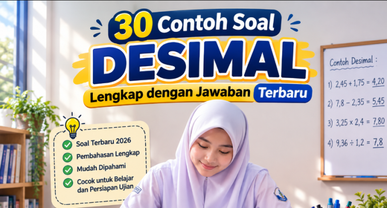 30 Contoh Soal Desimal Lengkap dengan Jawaban Terbaru