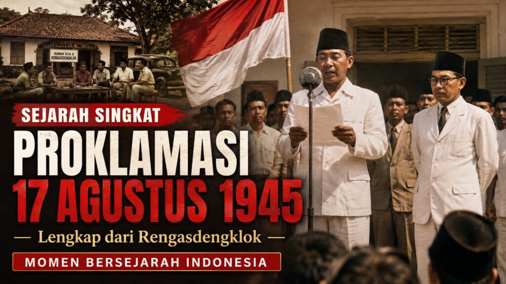 Sejarah Singkat Proklamasi 17 Agustus 1945 Lengkap dari Rengasdengklok