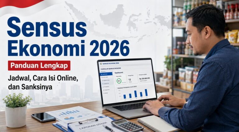 Sensus Ekonomi 2026: Jadwal, Cara Isi Online, dan Sanksinya