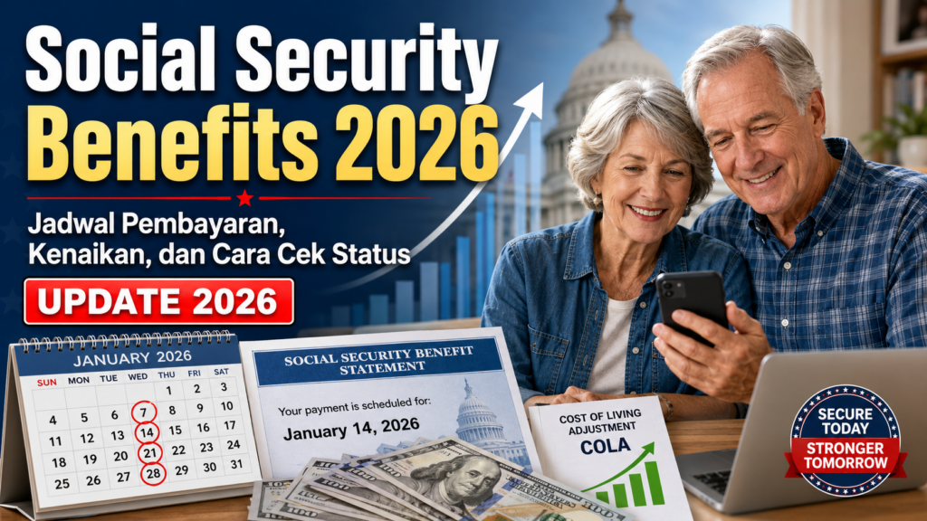 Social Security Benefits 2026 Jadwal Pembayaran, Kenaikan, dan Cara Cek Status