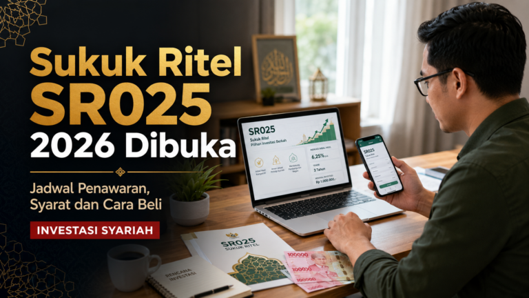 Sukuk Ritel SR025 2026 Dibuka: Jadwal Penawaran, Syarat dan Cara Beli