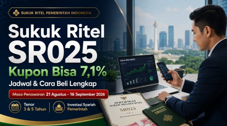 Sukuk Ritel SR025: Kupon Bisa 7,1%, Jadwal & Cara Beli Lengkap