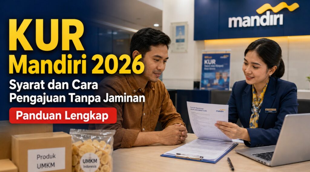 Syarat dan Cara Pengajuan Pinjaman KUR Mandiri 2026 Tanpa Jaminan