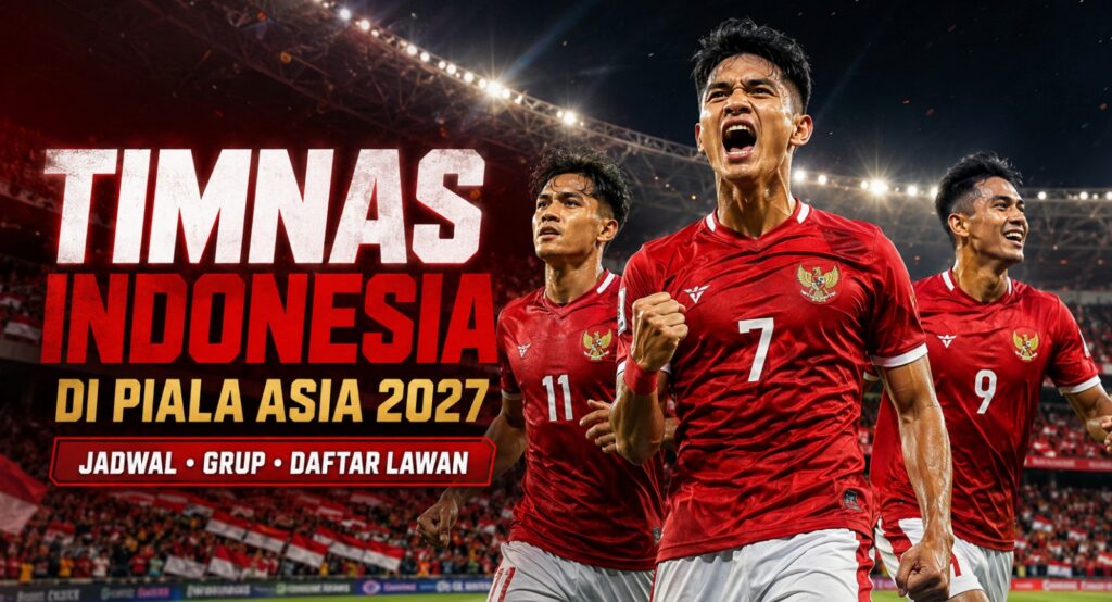 Timnas Indonesia di Piala Asia 2027 Jadwal, Grup dan Daftar Lawan