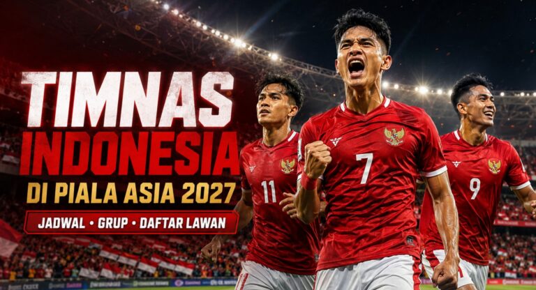 Timnas Indonesia di Piala Asia 2027: Jadwal, Grup dan Daftar Lawan