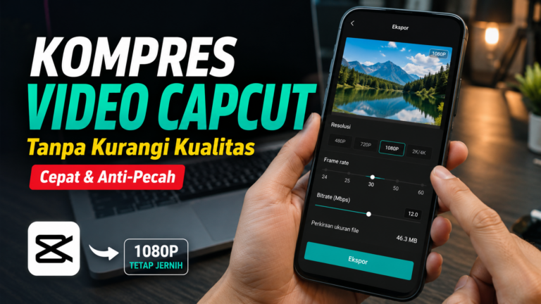 Tutorial Kompres Video di CapCut Tanpa Kurangi Kualitas: Cepat & Anti-Pecah