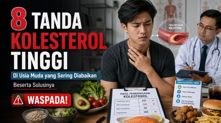 Waspada! 8 Tanda Kolesterol Tinggi di Usia Muda yang Sering Diabaikan Beserta Solusinya