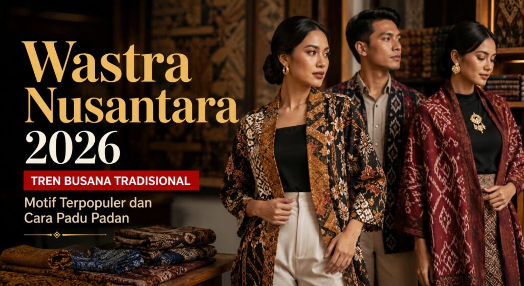 Wastra Nusantara 2026 Motif Terpopuler dan Cara Padu Padan