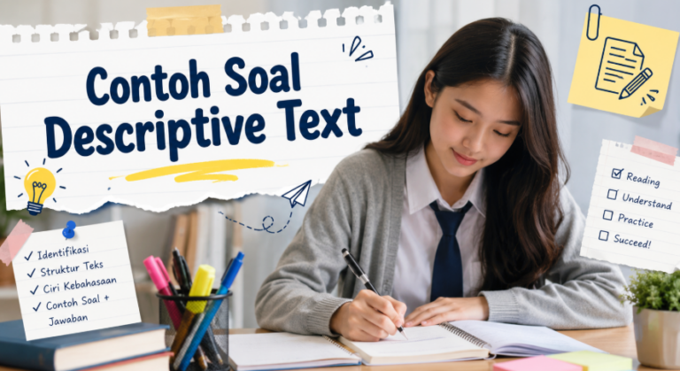 Contoh Soal Descriptive Text Lengkap dengan Jawaban dan Pembahasan
