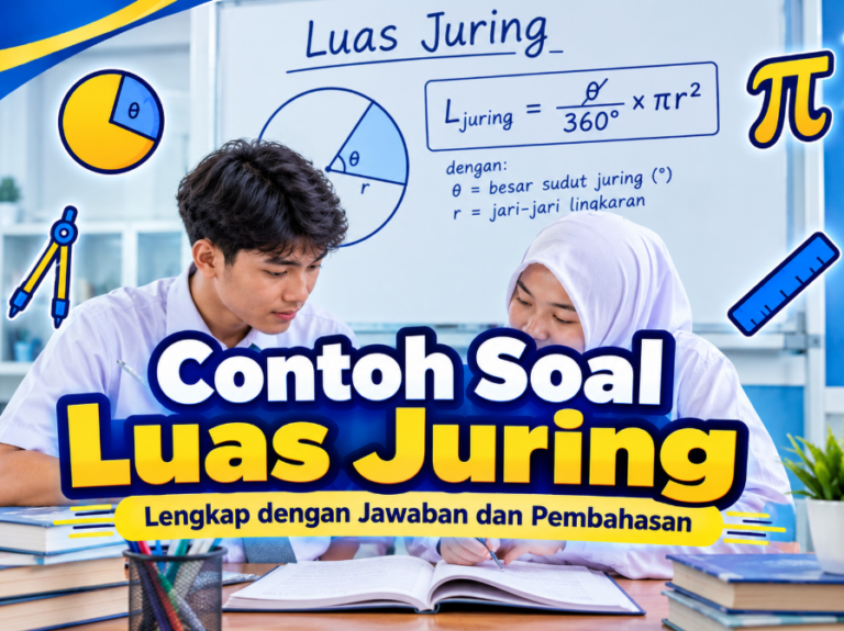 Contoh Soal Luas Juring: Rumus, Jawaban, dan Pembahasan Lengkap