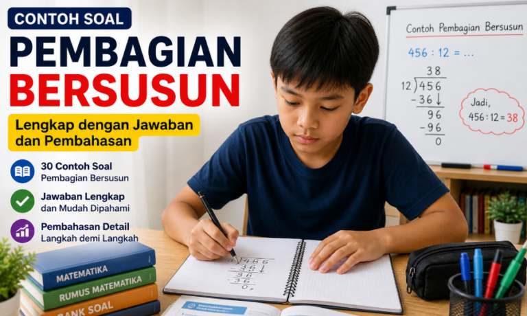 Cara Menghitung Pembagian Bersusun: Contoh Soal dan Jawaban