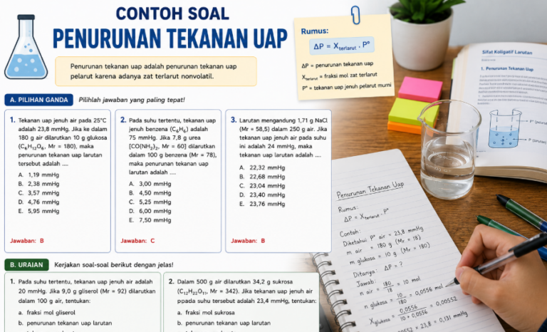 30 Contoh Soal Ikatan Kimia Beserta Jawaban dan Pembahasan