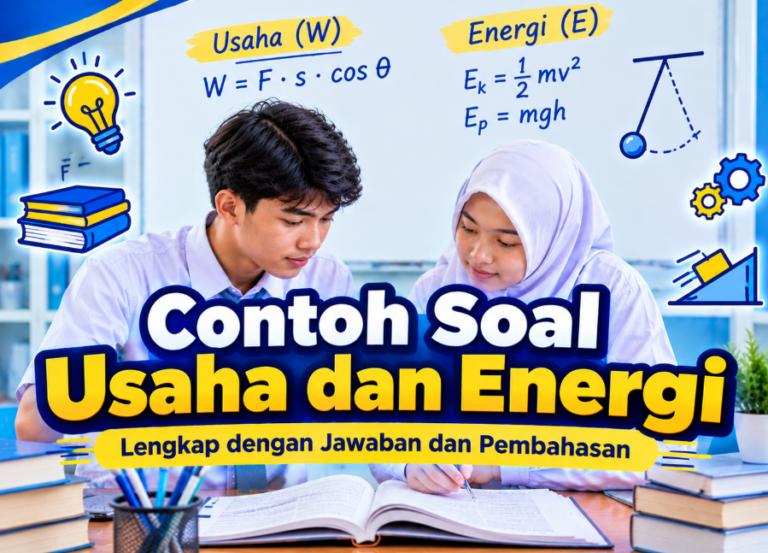 Contoh Soal Usaha dan Energi: Rumus, Jawaban, dan Pembahasan Lengkap