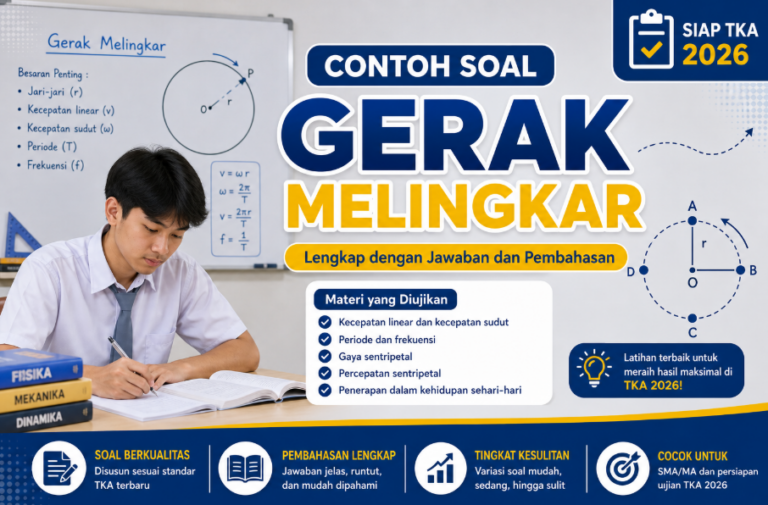Kumpulan Soal Gerak Melingkar: Rumus dan Jawaban