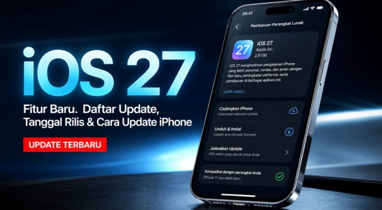 iOS 27 Fitur Baru: Daftar Update, Tanggal Rilis & Cara Update iPhone
