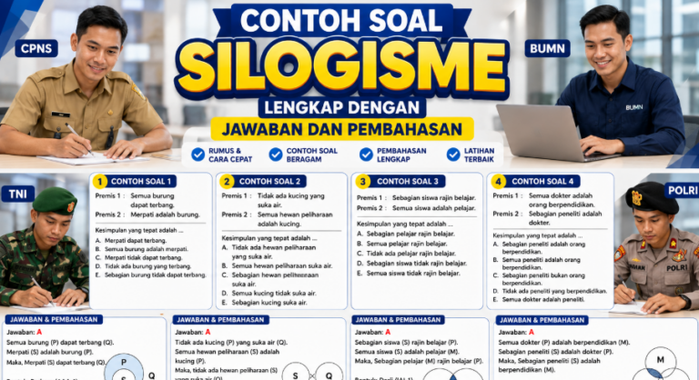 Contoh Soal Silogisme: Pengertian, Rumus, Jawaban, dan Pembahasan Lengkap