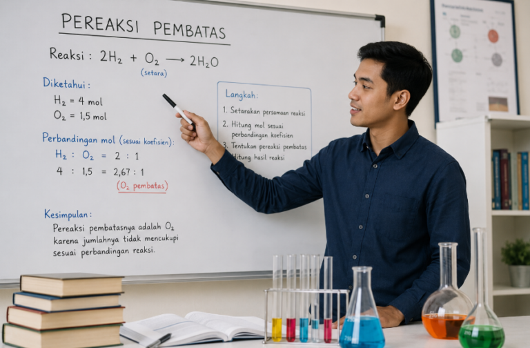 Contoh Soal Pereaksi Pembatas: Rumus, Jawaban, dan Pembahasan Lengkap