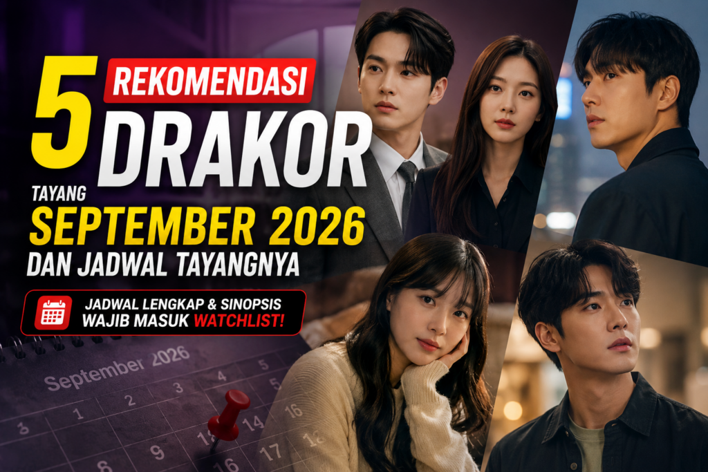 5 Rekomendasi Drakor Tayang September 2026 dan Jadwal Tayangnya