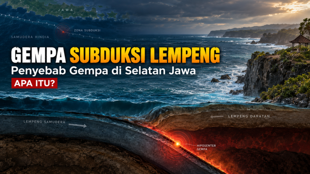Apa Itu Gempa Subduksi Lempeng Penyebab Gempa di Selatan Jawa