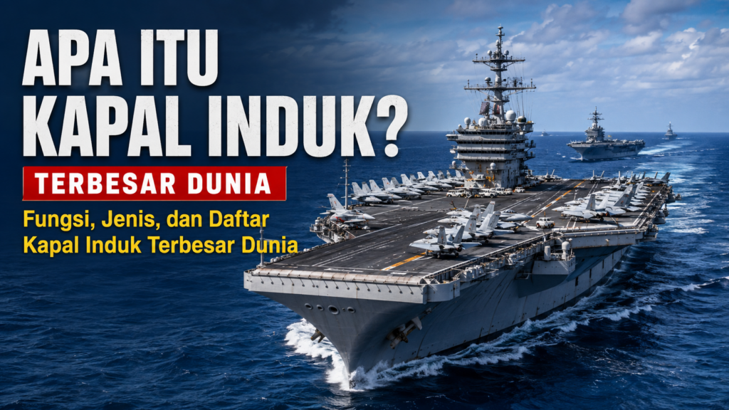 Apa Itu Kapal Induk Fungsi, Jenis, dan Daftar Kapal Induk Terbesar Dunia
