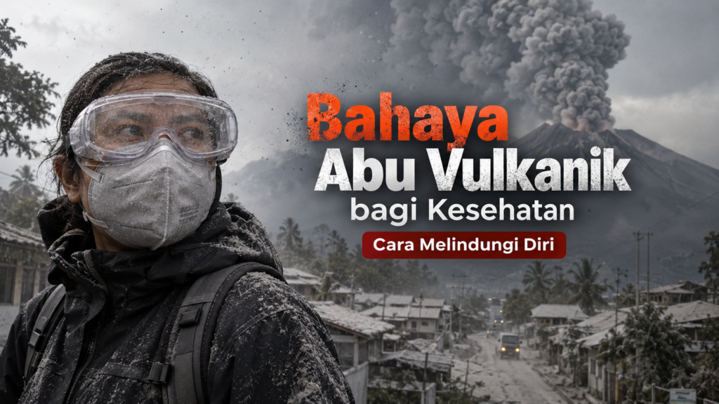 Bahaya Abu Vulkanik bagi Kesehatan dan Cara Melindungi Diri