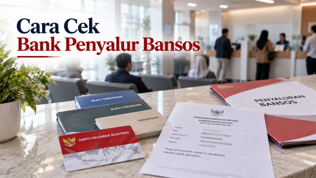 Cara Cek Bank Penyalur Bansos