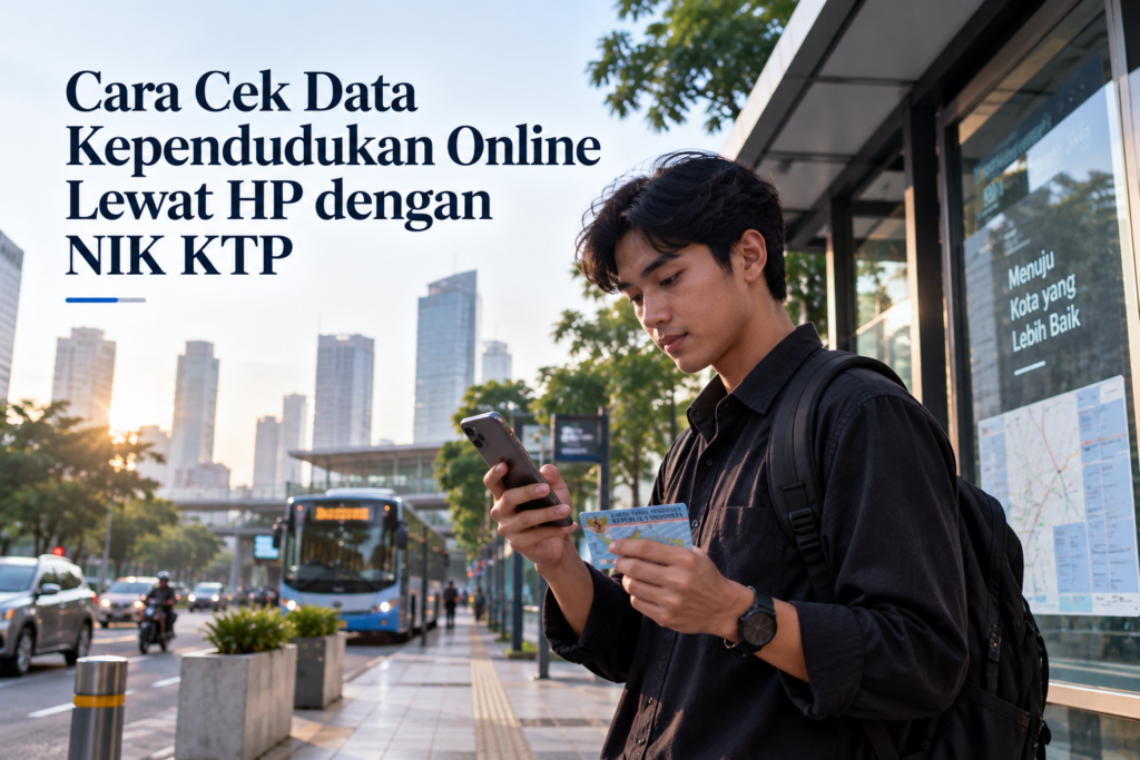 Cara Cek Data Kependudukan Online