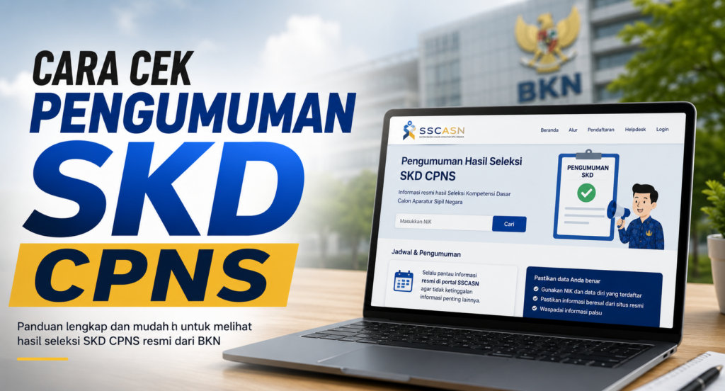Cara Cek Pengumuman SKD CPNS