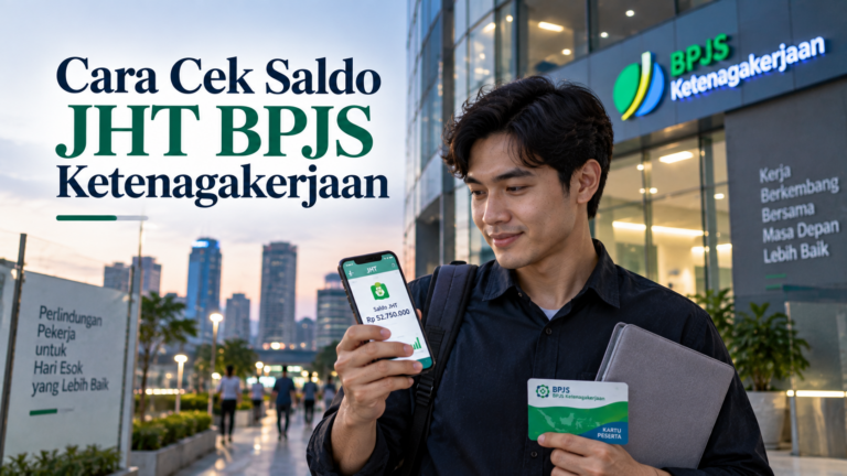 Cara Cek Saldo JHT BPJS Ketenagakerjaan Lewat JMO Secara Online