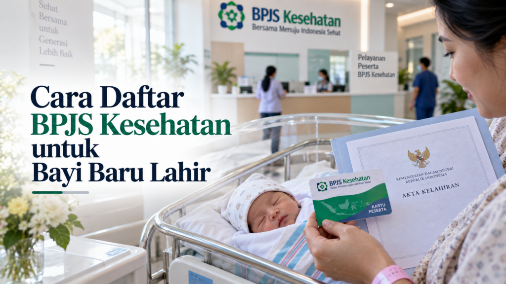Cara Daftar BPJS Kesehatan untuk Bayi Baru Lahir