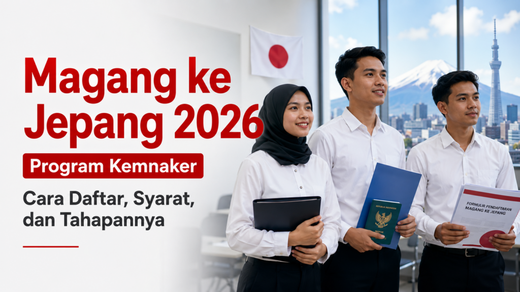 Cara Daftar Magang ke Jepang Kemnaker 2026, Syarat dan Tahapannya