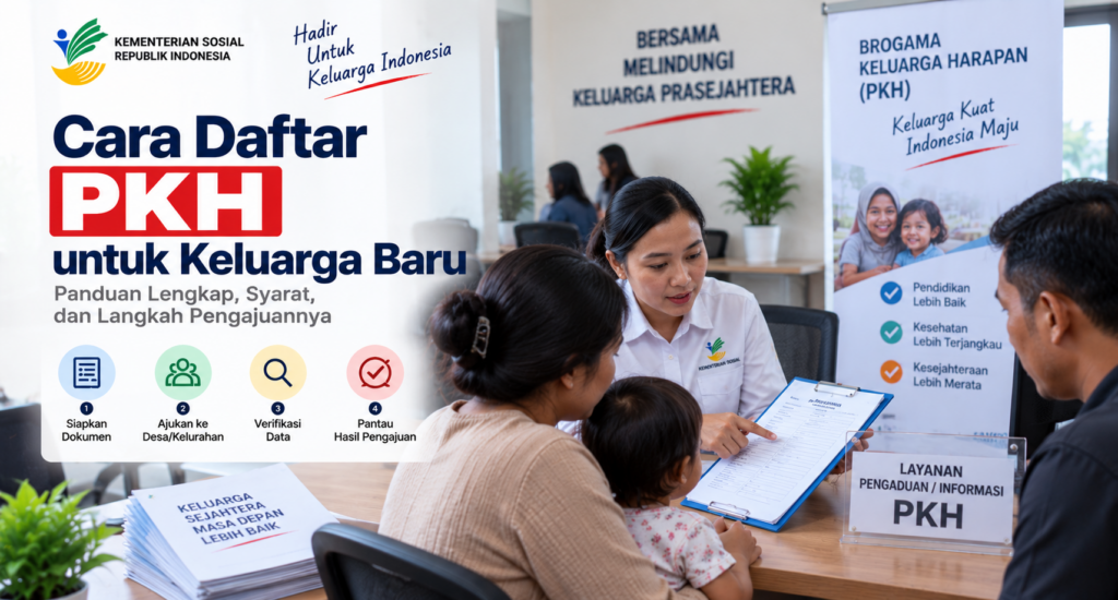 Cara Daftar PKH untuk Keluarga Baru
