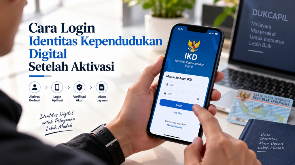 Cara Login Identitas Kependudukan Digital Setelah Aktivasi