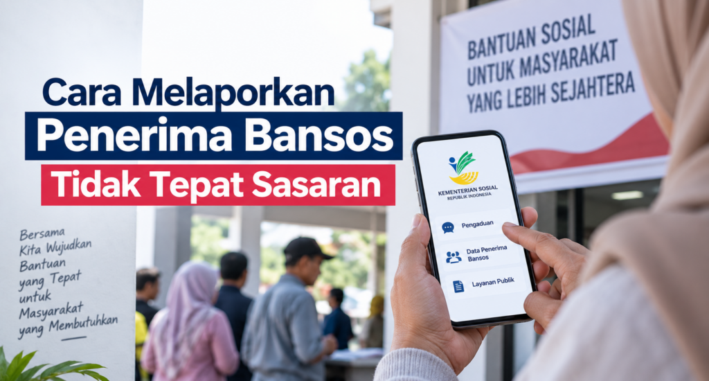 Cara Melaporkan Penerima Bansos Tidak Tepat Sasaran