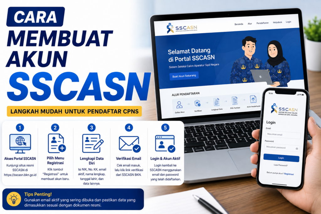 Cara Membuat Akun SSCASN