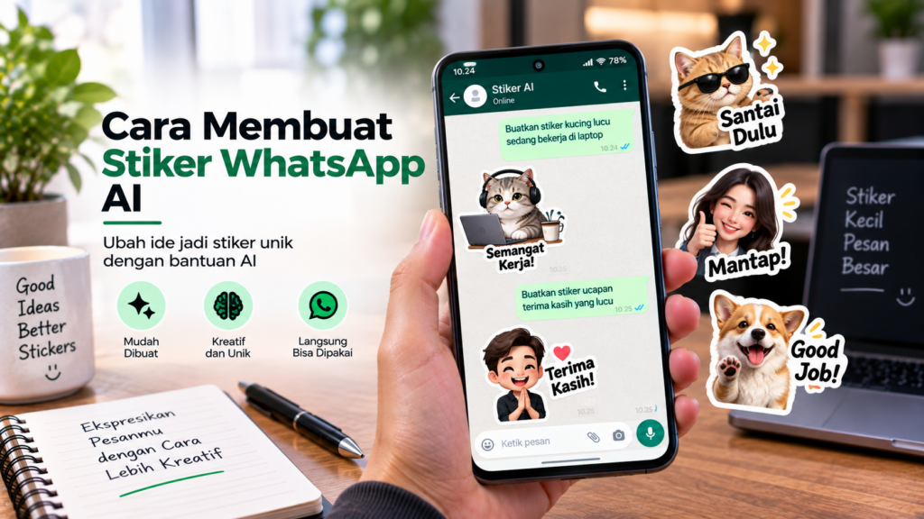 Cara Membuat Stiker WhatsApp AI