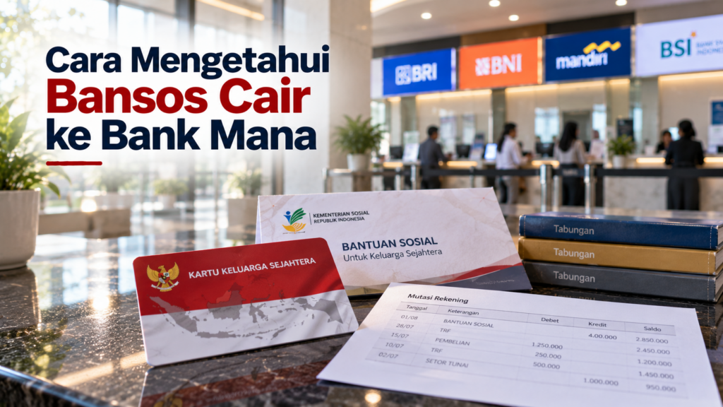 Cara Mengetahui Bansos Cair ke Bank Mana