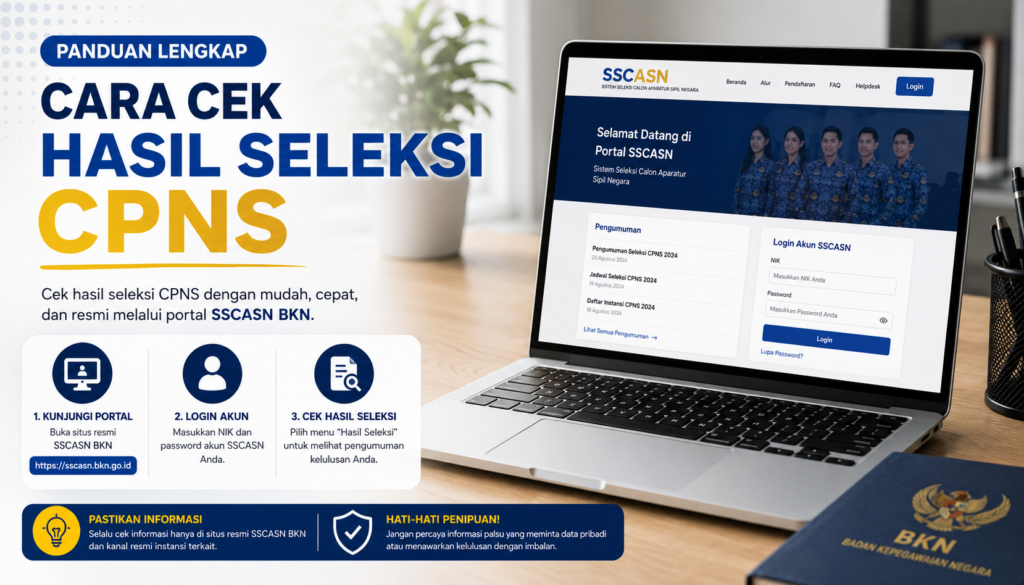 Cara Mengetahui Status Kelulusan pada Seleksi CPNS