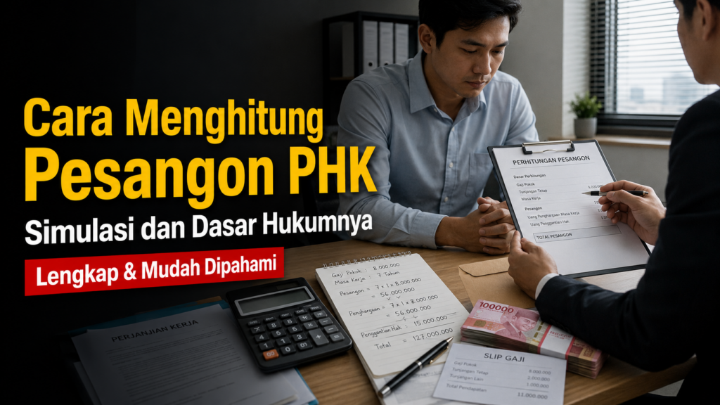 Cara Menghitung Pesangon PHK Sendiri Simulasi dan Dasar Hukumnya