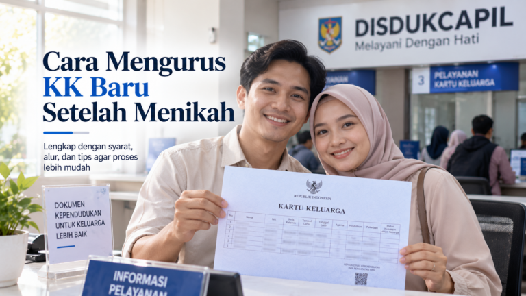 Cara Mengurus KK Baru Setelah Menikah, Cek Syarat dan Dokumennya