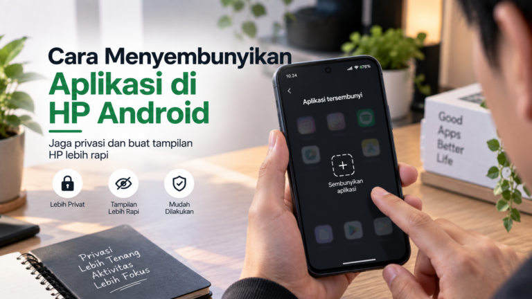 Cara Menyembunyikan Aplikasi di HP Android agar Tidak Terlihat Orang Lain