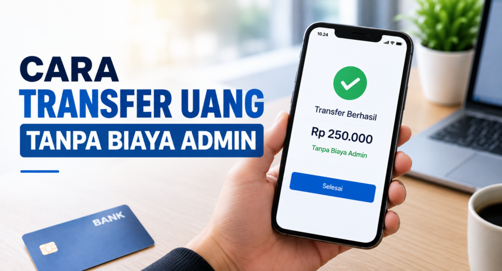Cara Transfer Uang Tanpa Biaya Admin ke Semua Bank