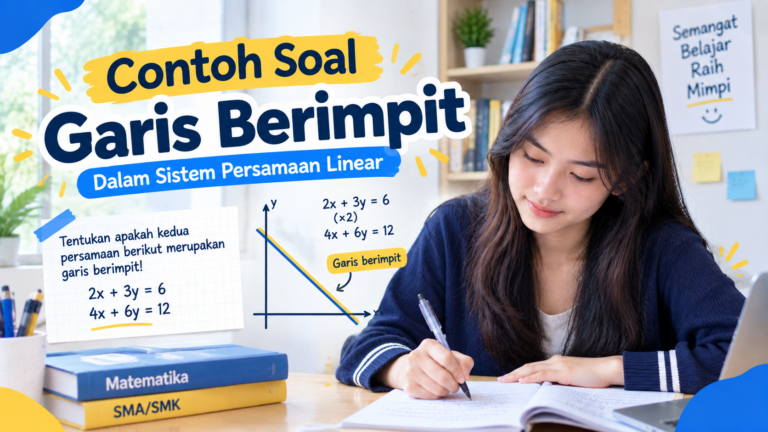 Contoh Soal Garis Berimpit: Rumus, Jawaban, dan Pembahasan