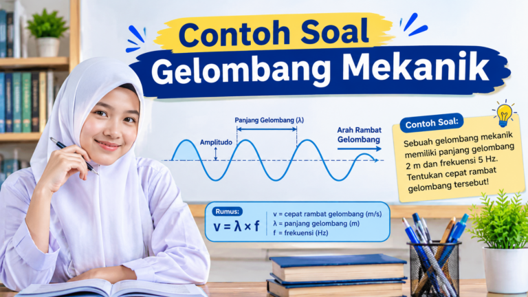 Contoh Soal Gelombang Mekanik: Rumus, Jawaban, dan Pembahasan Lengkap